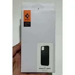 Оригинальный противоударный чехол Spigen Liquid Air Armor для iPhone 15 Plus/14 Plus Abyss Green ACS06652 - мініатюра 7