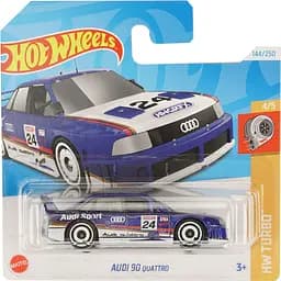 Базовая машинка Hot Wheels  HW Turbo Audi 90 Quattro синяя с белым (5785)