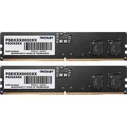 Модуль пам'яті для комп'ютера DDR5 16GB (2x8GB) 4800 MHz Signature Line Patriot (PSD516G4800K)