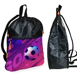 Рюкзак-мешок для обуви,спортивной формы Sport детская сумка для сменки с расширителем (01412)