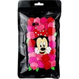 Чохол-накладка Toto TPU Fluffy Case IPhone 5/5S/SE Mini Mouse Pink - мініатюра 2