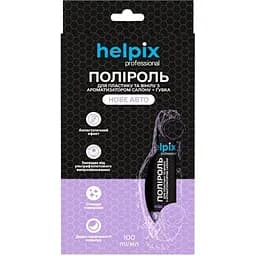 Набір Helpix поліроль для пластику нове авто 100 мл + губка