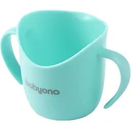 Тренувальна чашка BabyOno з ручками 120 мл м'ятна (1463/06)