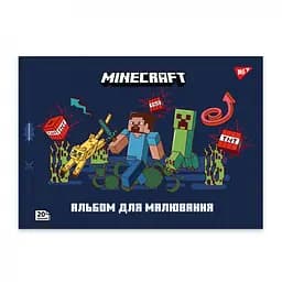 Зошит для малювання А4 Yes Minecraft 20 аркушів 4 шт. (130596) - мініатюра 4