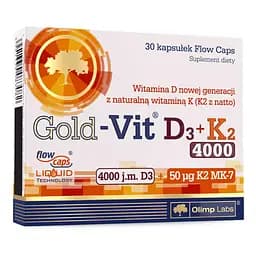 Витамины и минералы Olimp Gold-Vit D3+K2 4000 IU 30 капсул