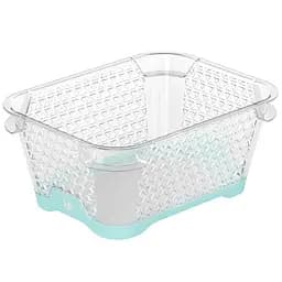 Ящик для зберігання Keeeper mini funcion А-7, 16.5х12х7 см аквамарин (370.2)