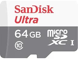 Карта пам'яті microSD 64GB C10 UHS-I R100MB/s Ultra SanDisk teh0025032