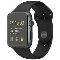 Смарт-годинник Apple Watch Sport 42 Black MJ3T2