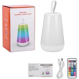 Світлодіодна сенсорна приліжкова лампа COZHYESS ST117 RGB 1200 мА·год