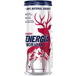 Напиток безалкогольный Borjomi Energia газированный соковый со вкусом Вишни 0.24 л х 12 (ж/б)