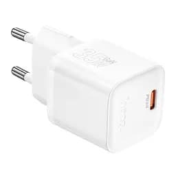 Адаптер сетевой HOCO Ingenious single port PD Charger N66 | 1Type-C, 35W/3A, PD/QC|