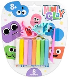 Набор для творчества Mimi Clay, 8 цветов, Strateg