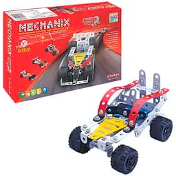 Конструктор Zephyr Mechanic Racing Cars металлический развивающий 155 элементов 15 моделей