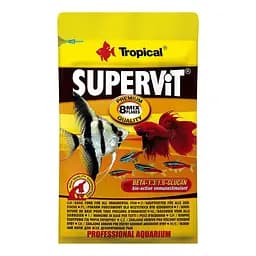 Сухий корм для акваріумних риб Tropical в пластівцях Supervit 12 г для всіх акваріумних риб - мініатюра 3