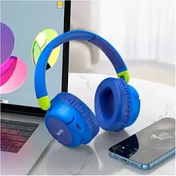 Навушники Hoco W43 Adventure Stereo Bluetooth Headphones Purple [98293] - мініатюра 3