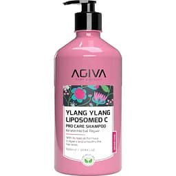Шампунь Agiva Ylang Ylang Lıposomed C Pro Care Shampoo інтенсивне відновлення 1 л