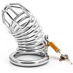 Пояс вірності надійний сталевий 9 см металік K000605