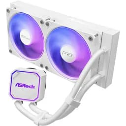 Система водяного охолодження ASRock Pro White 240 ARGB - мініатюра 2