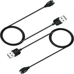 Зарядний пристрій DK CDK для Garmin Forerunner 165 / 165 Music кабель (1m) USB 2 шт. (014446) (black)