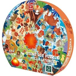 Пазл круглый Hape Каменный век 100 элементов (E1638)