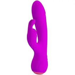 Вібратор-кролик Pretty Love Broderick 17.9 см фіолетовий