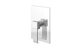 Душова система Kohlman Axis 20 chrome + BOX прихованого монтажу QW220NR20, Хром - мініатюра 3