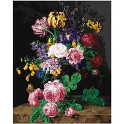 Картина за номерами Ideyka Квітковий аромат ©Henriette Geertruida Knip KHO2048 40х50 см
