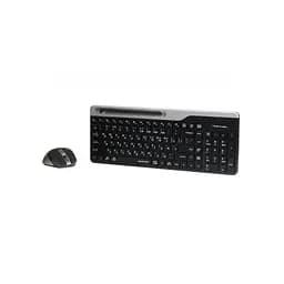 Комплект A4Tech FB2535C Wireless/Bluetooth Smoky Grey (FB2535C Smoky Grey) - мініатюра 2