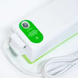 Вакуумний пакувальник для продуктів 100W, вакууматор та рулон пакетів для сувід 20*500см - мініатюра 5