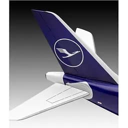 Збірна модель Revell Літак Airbus A340-300 Lufthansa рівень 4, масштаб 1:144, 114 деталей (RVL-03803) - мініатюра 5