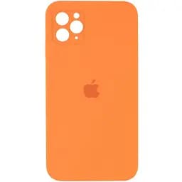 Чохол Epik Silicone Case Square Full Camera Protective AA для Apple iPhone 11 Pro Max 6.5 Помаранчевий/Papaya