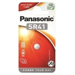 Батарейка Panasonic SR41 (392 V392 D392) Silver Oxide (SR-41EL/1B)