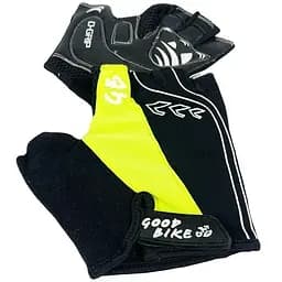 Велорукавиці Good Bike D-Grip короткий палець розмір M салатові (94505Green-IS) - мініатюра 3