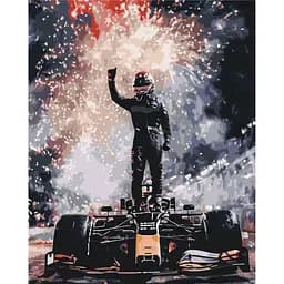 Картина за номерами на підрамнику Brushme Гран-прі мрії