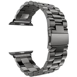 Металлический ремешок Primo Steel часов Apple Watch 38 мм, 40 мм, 41 мм Black