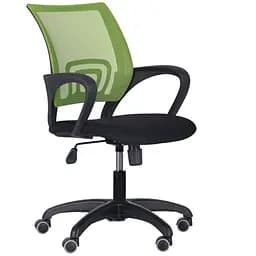 Кресло Веб сиденье Сетка черная/спинка Сетка салатовая