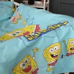 Наволочка MirSon Бязь Kids Time 17-0689 Спанч Боб 40х60 см (2200010253016) - мініатюра 3