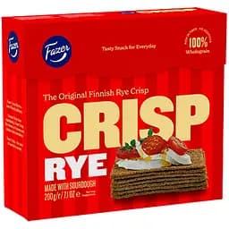 Хлебцы ржаные Fazer Crisp Rye 200 г
