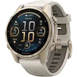 Garmin Fenix 8 43mm AMOLED Sapphire Soft Gold w. Fog Gray/Dark Sandstone S. Band (010-02903-10/11)