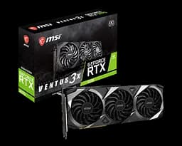 Видеокарта GeForce RTX 3070 8GB MSI Ventus 3X OC (RTX 3070 VENTUS 3X OC) Б/У