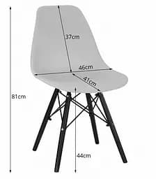 Крісло Jumi Plastic Chair Grey - мініатюра 5