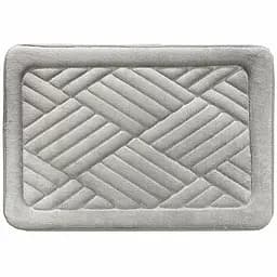 Коврик для ванной и туалета Lovely Svi мягкий, абсорбирующий, нескользящий 40 x 60 x 1.5 см Серый (2565019)