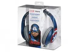 Навушники eKids/iHome Marvel Captain America Mic (VI-M40CA.11XV7) - мініатюра 3