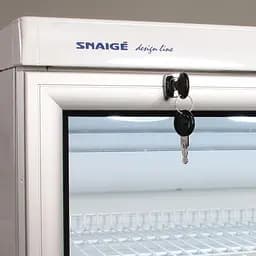 Холодильна шафа-вітрина Snaige CD290-1004 145x60x60 290 л автоматичне розморожування 6 полиці білий (CD290-1004) - мініатюра 3