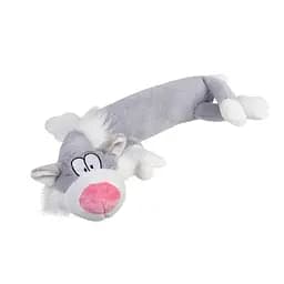 Игрушка для собак Кот с пищалкой/ткань GiGwi Plush плюш искусственный мех 63 см