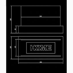 Біокамін GMT Home Black 360x220x180 мм - мініатюра 4