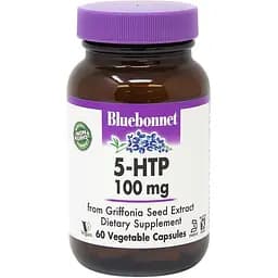 Амінокислота Bluebonnet 5-HTP 100 мг 60 капсул