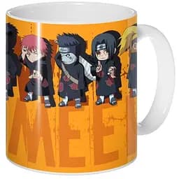 Кухоль GeekLand Наруто Naruto напис NA.02.060 330 мл білий - мініатюра 3