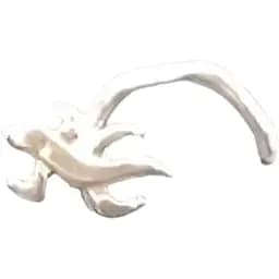 Срібна сережка-пірсинг в ніс Dear. 1002С