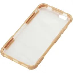 Чохол-накладка Toto TPU+PC+PU case iPhone 6/6s Gold - мініатюра 3